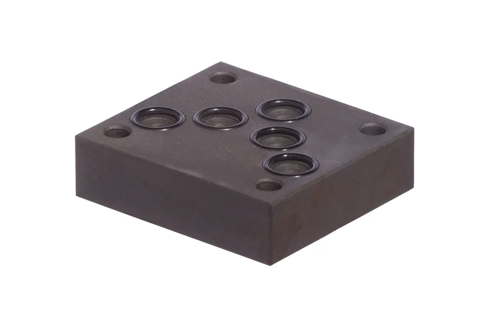 Plaque borgne NG10, acier.