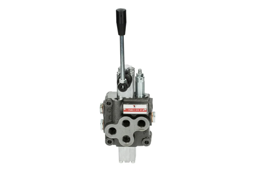 Distributeur hydraulique à tiroir, commande manuelle, type YFM35
