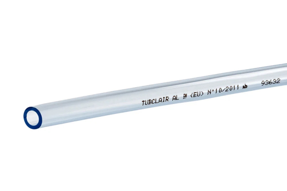 Flexible PVC non renforcé pour produits alimentaires TUBCLAIR AL