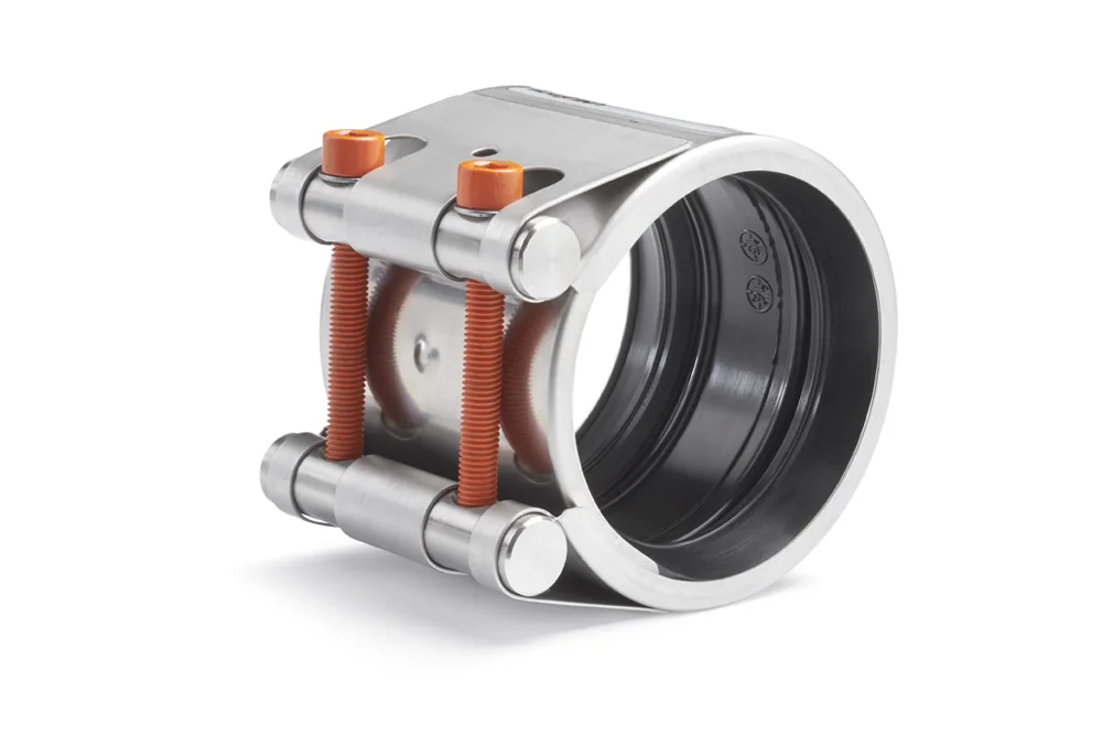 Collier de serrage pour tube UNI-FLEX S, EPDM, acier inoxydable