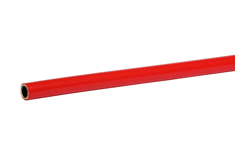 Flexible thermoplastique antistatique à tresse aramide CNG