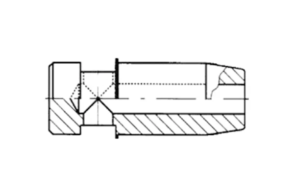 Étrangleur pour embout de type FR103 et FR104, laiton